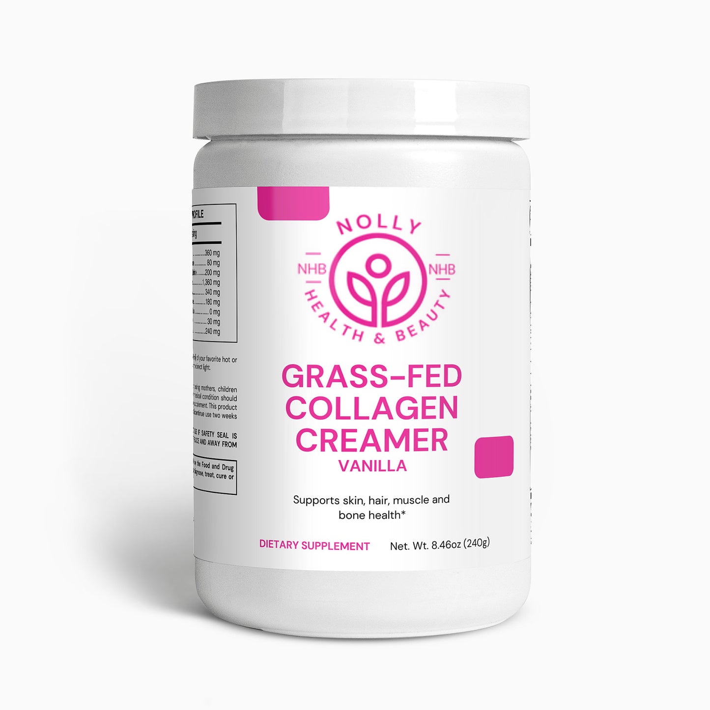 Grass-Fed Collagen Creamer (Vanilla)