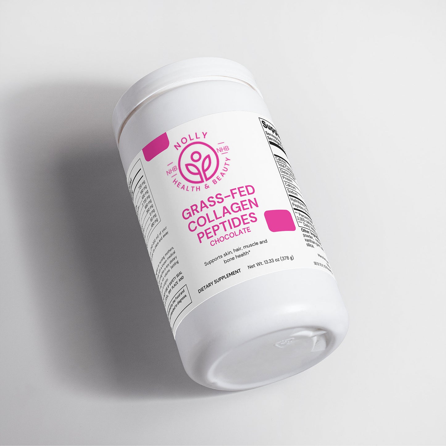 Grass-Fed Collagen Peptides Powder (Chocolate)